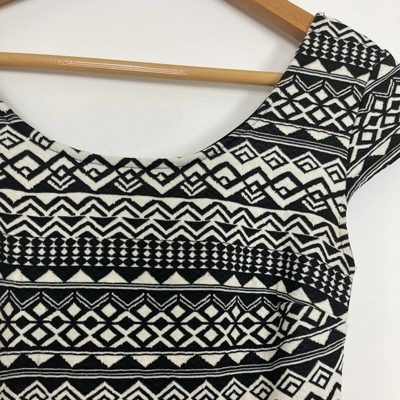 Mossimo Tribal Aztec Print Fit and Flare Dress - Picture 6 of 11